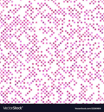 Geometric pentagram star pattern background vector image