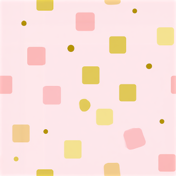 Geometric Pink and Yellow Repeating Pattern
