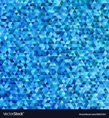 Geometric polygonal regular triangle tile vector image