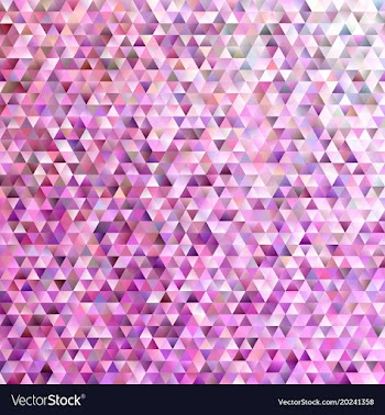 Geometric polygonal regular triangle tile vector image