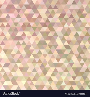 Geometric polygonal triangle pattern background vector image