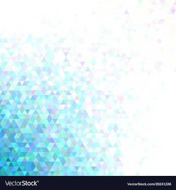 Geometric polygonal triangle pattern background vector image