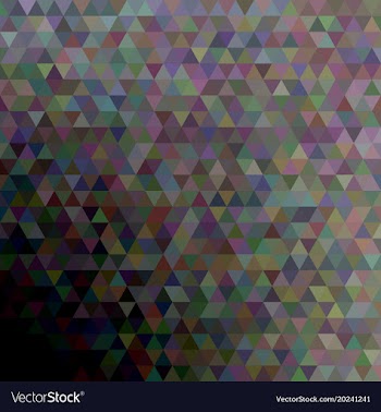 Geometric polygonal triangle pattern background vector image