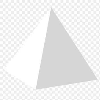 Geometric pyramid png shape, 3D | Free PNG Sticker - rawpixel