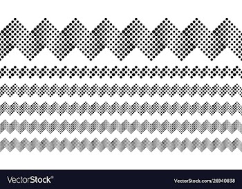 Geometric repeating abstract dotted pattern page vector image