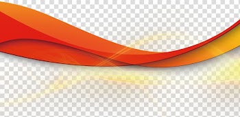 Geometric ribbon line light, red wavy line illustration transparent background PNG clipart