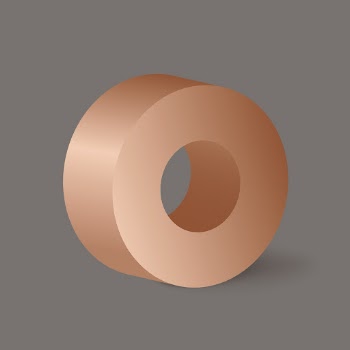 Geometric ring shape, 3D rendering | Free PSD - rawpixel
