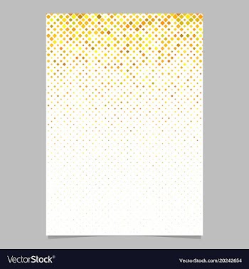 Geometric rounded square pattern background flyer vector image