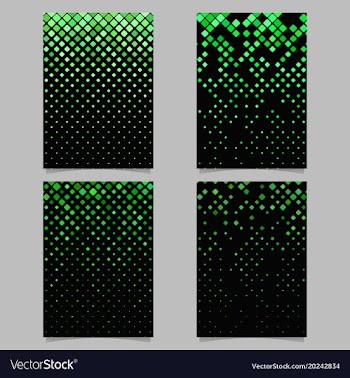 Geometric rounded square pattern background vector image
