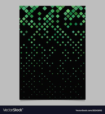 Geometric rounded square pattern background vector image