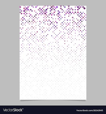 Geometric rounded square pattern background vector image