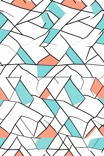 Geometric seamless pattern