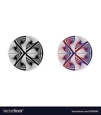 Geometric shape vector image