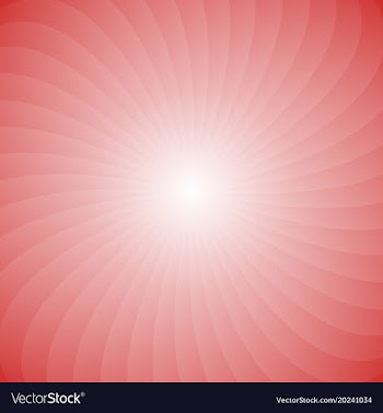 Geometric spiral background from rotated rays vector image