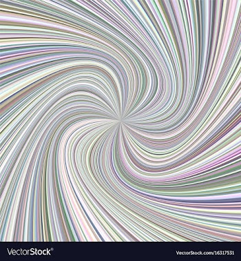Geometric spiral background - from spinning rays vector image