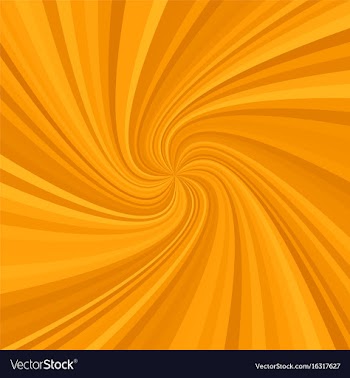 Geometric spiral background from spinning rays vector image