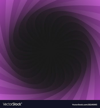 Geometric spiral background from twisted rays vector image