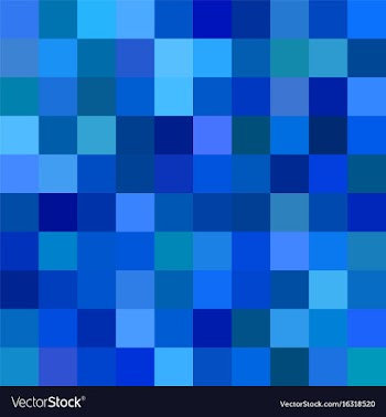 Geometric square mosaic pattern background - from vector image
