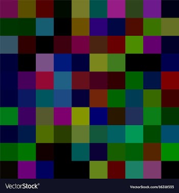 Geometric square mosaic pattern background - from vector image
