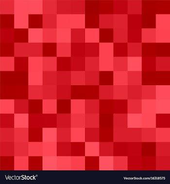 Geometric square pixel mosaic background - design vector image