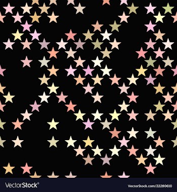 Geometric star pattern background - design vector image