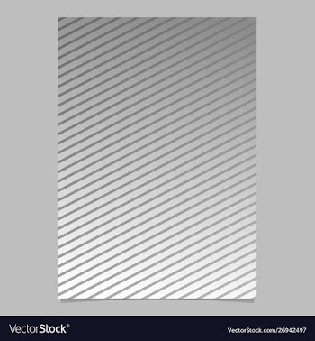 Geometric stripe poster template - abstract vector image