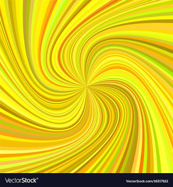 Geometric swirl background - from rotated rays in vector image