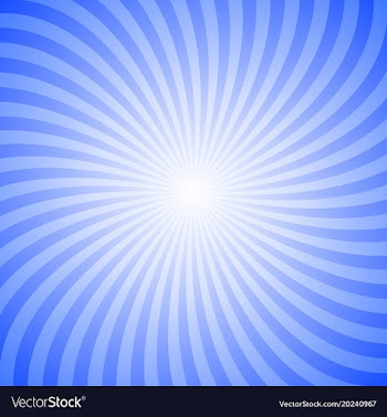 Geometric swirl background from rotating rays vector image