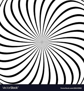 Geometric swirl background vector image