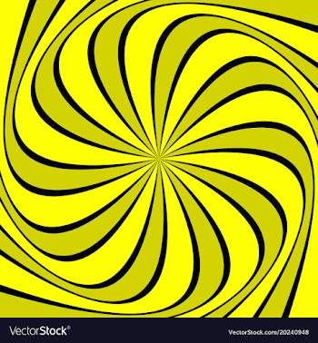 Geometric swirl background vector image
