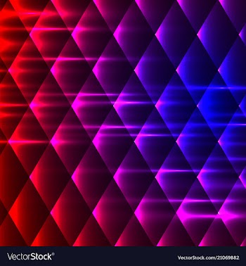 Geometric technology background with gear shape vector image
