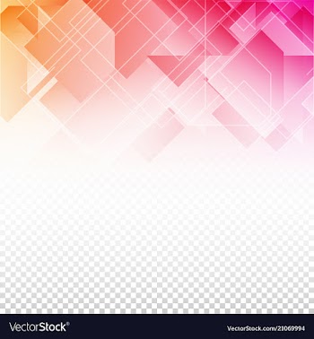 Geometric technology background with gear shape vector image
