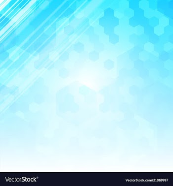 Geometric technology background with gear shape vector image