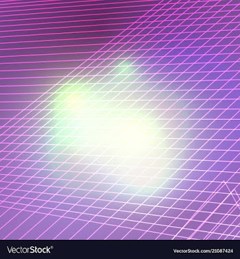 Geometric technology background with gear shape vector image