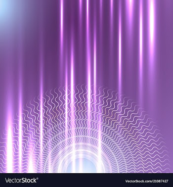 Geometric technology background with gear shape vector image