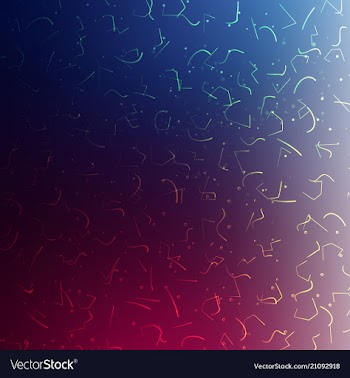 Geometric technology background with gear shape vector image
