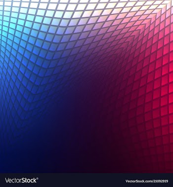 Geometric technology background with gear shape vector image