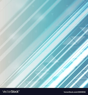 Geometric technology background with gear shape vector image