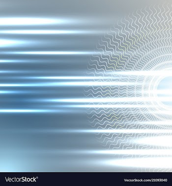 Geometric technology background with gear shape vector image