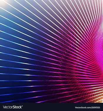 Geometric technology background with gear shape vector image