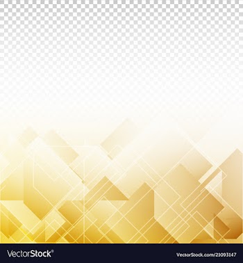 Geometric technology background with gear shape vector image