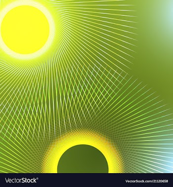 Geometric technology background with gear shape vector image