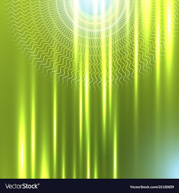 Geometric technology background with gear shape vector image