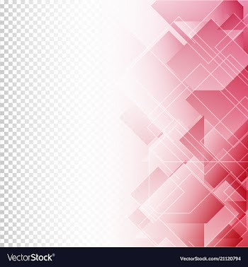 Geometric technology background with gear shape vector image