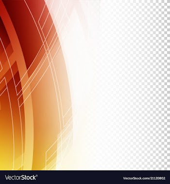 Geometric technology background with gear shape vector image