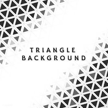 Geometric triangle pattern illustration | Free stock vector - 563428