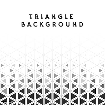 Geometric triangle pattern illustration | Free stock vector - 563430