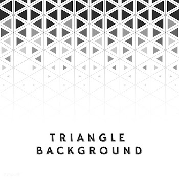 Geometric triangle pattern illustration | Free stock vector - 563431