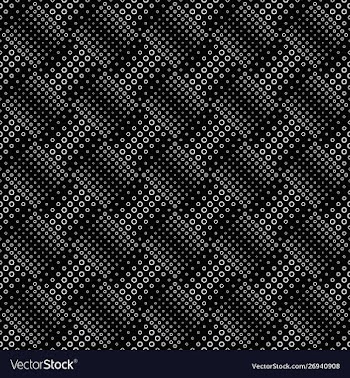 Geometrical abstract black and white ring pattern vector image