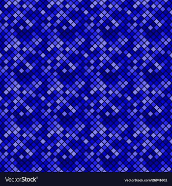 Geometrical abstract blue diagonal square pattern vector image